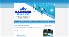 Desktop Screenshot of clearwaterpoolsportperry.ca